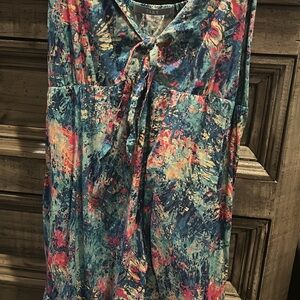 Tarte Multicolor Abstract Dress